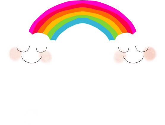 Happy Rainbow Illustration